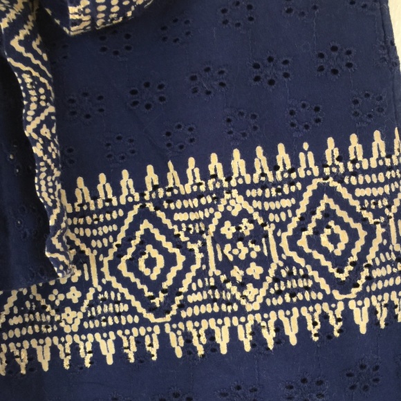 Tularosa REVOLVE Navy High Waist Eyelet Shorts XXS - Picture 5 of 8